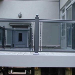 Exterior Glass Railing