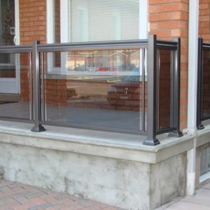 Glass Porch Railing