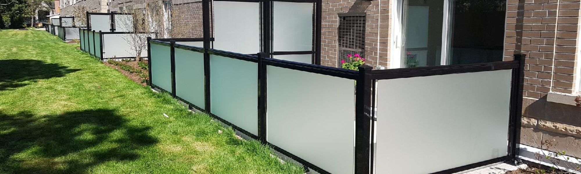 aluminum privacy screen outdoor
