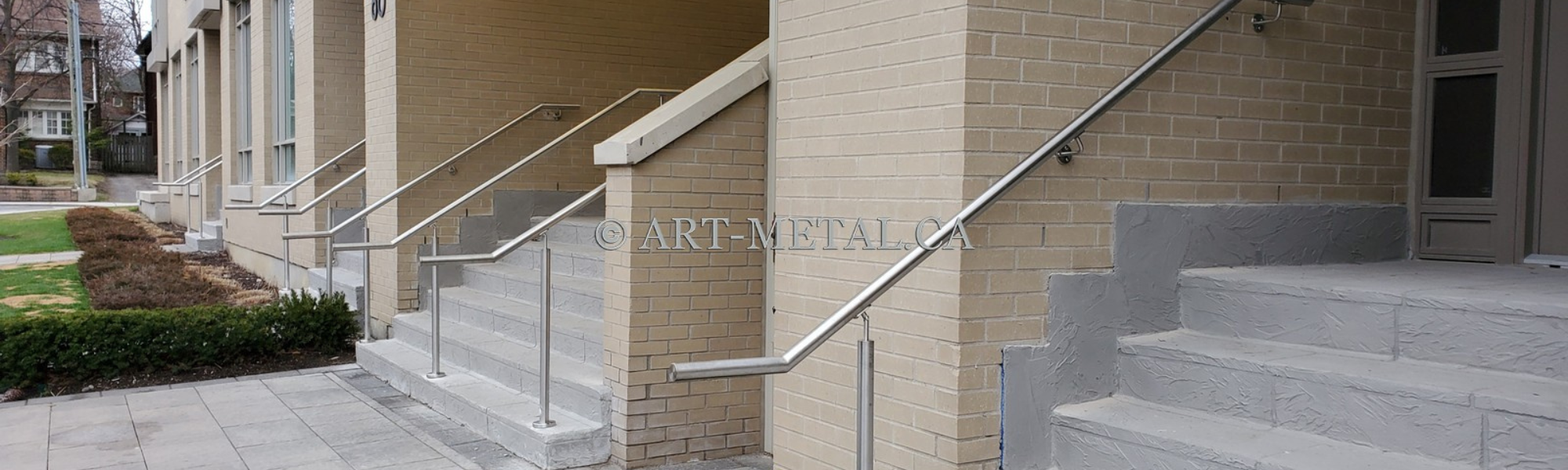 Aluminum Stair Guardrail Railings